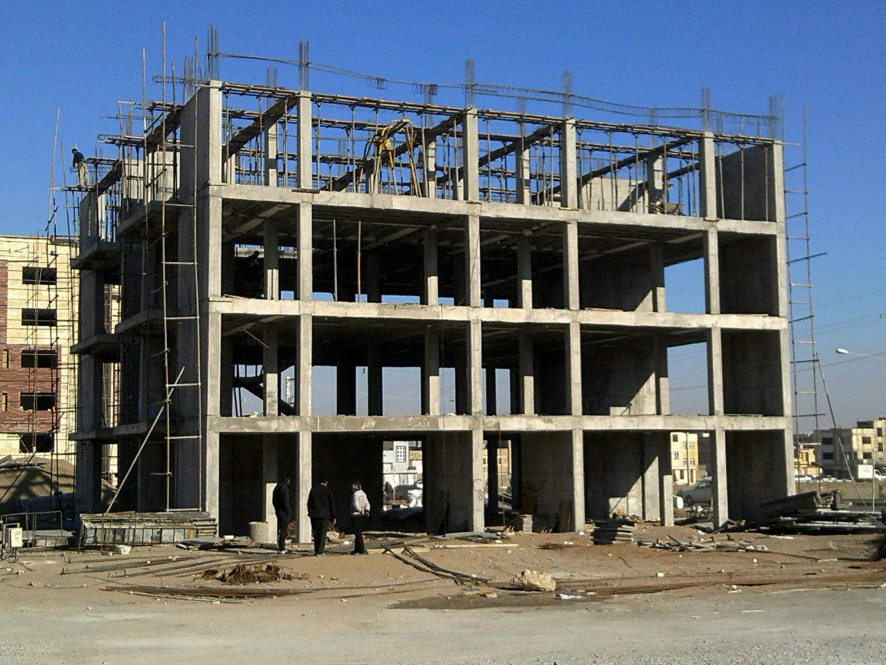 هزینه اجرای اسکلت بتنی مرداد 1402